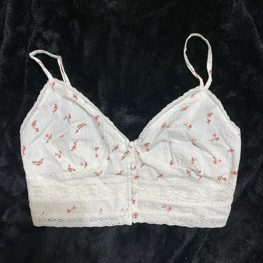 Floral tank top